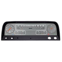 Classic Instruments Gauge Cluster Gray With LED Backlighting Chevrolet C10 1964-1966