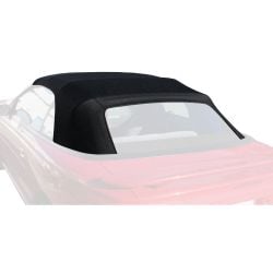 KEE Auto Top Convertible Top Sailcloth Vinyl Black Mustang 1995-1/2-2004