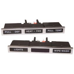 CJ Classic Trucks Dash Control Light Bar Set Bronco 1974-1977