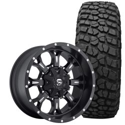 Fuel Krank Wheel and Tire Bundle 17