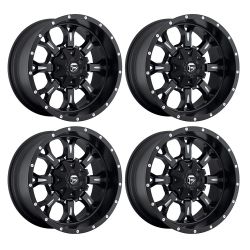 Fuel Krank Wheel 20"x9" Matte Black Set F-150 09-26/ F-150 Raptor 10-14/ 17-26