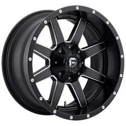 Fuel Maverick Wheel 20"x9" Single F-150 09-26/ F-150 Raptor 10-14/ 17-26 Black w/ Milled Accents