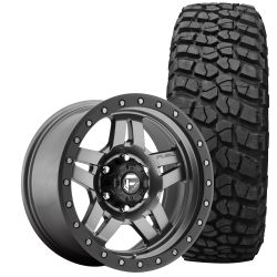 Fuel Anza Wheel And Tire Package 17