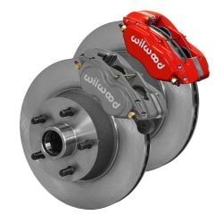 Wilwood Dynalite Front Disc Brake Kit Mustang V8 Spindles 65-66/ All 67-69 4-Piston 11.3"