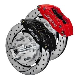 Wilwood Front Disc Brake Kit Dynapro Mustang 65-69 W/ 6-Piston 12.19" V8 Spindles