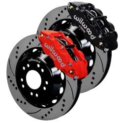 Wilwood Front Big Brake Kit Forged Narrow Superlite 6R With 14” Drilled/Slotted Rotors GM Truck/Chevrolet C10 1963-1987