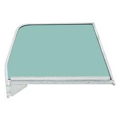 Door Glass Clear With Chrome Metal Frame Driver Side Chevrolet C10 1960-1963