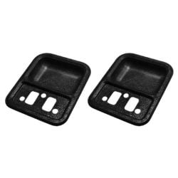 Door Panel Cups Black Pair Bronco 1968-1977