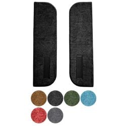 ACC Carpets Door Panel Carpet Original Style With Cardboard Backing Pair Chevrolet C10 1973