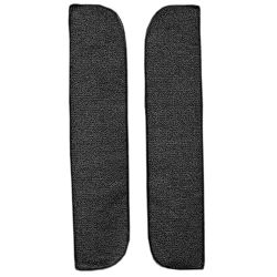 ACC Carpets Door Panel Carpet Black Cutpile Without Cardboard Backing Pair Chevrolet C10 1967-1972