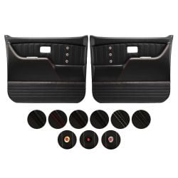 TMI Door Panel Sport X Black Pair Chevrolet C10 1973-1980