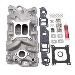 Edelbrock Intake Manifold Performer EPS With Gaskets/ Bolts/ Studs Small Block Chevrolet