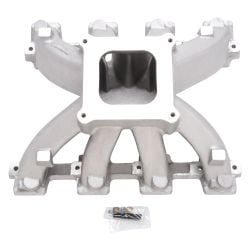 Edelbrock Intake Manifold Super Victor For 4150 Carbureted GM Gen IV Engine With LS3 Cylinder Heads