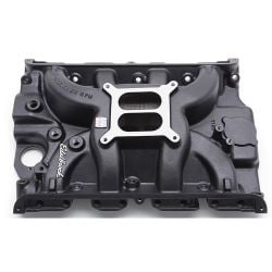 Edelbrock Intake Manifold Performer RPM Black Without EGR 390/427/428