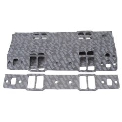 Edelbrock Small Block Chevrolet Intake Gaskets Pack of Ten Vortec Bowtie .120 thick