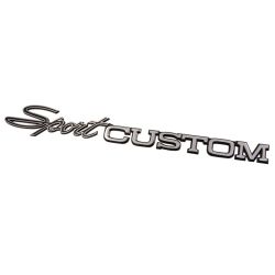 Bed Side Emblem Sport Custom F-100/ F-250 1970-1972