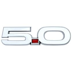 Ford Fender Emblem 5.0 OE Stick-On Driver Side Mustang GT 2015-2026