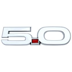 Ford Fender Emblem 5.0 OE Stick-On Passenger Side Mustang GT 15-26