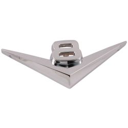 Radiator Grille Emblem V8 Chrome F-100 1956