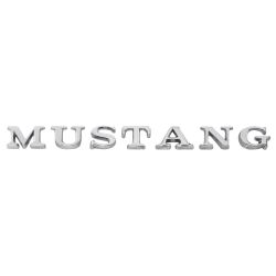 CJ Classics Fender/ Trunk Emblem Mustang Letter Set Pin-On Mustang 1965-1972
