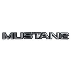 Trunk Lid Emblem 'Mustang' 1979-1986