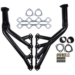 Scott Drake Tri-Y Header Black Pair Mustang 289/302 1965-1968