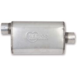 Hooker 21642HKR Mustang Muffler VR304 Stainless Steel 2-1/2