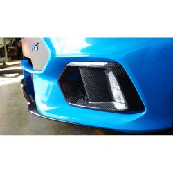 California Pony Cars Fog Light Bezels Carbon Fiber Focus RS 2016-2018
