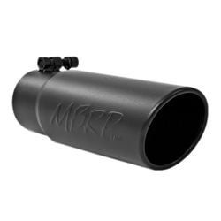 MBRP Exhaust Tip 3-1/2" Stainless Steel Black 3" Inlet