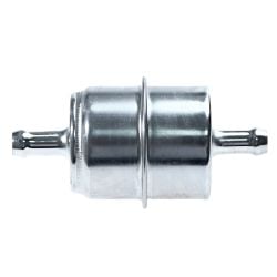 Mr. Gasket Fuel Filter In-Line 3/8" Chrome