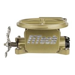 FiTech Go EFI Self-Tuning Kit 2-Barrel 400HP With Classic Gold Finish