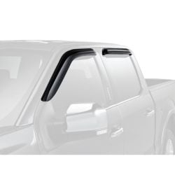 Ford Window Deflector Smoked Set SuperCrew F-150 2015-2020/SuperCrew Super Duty 2017-2022