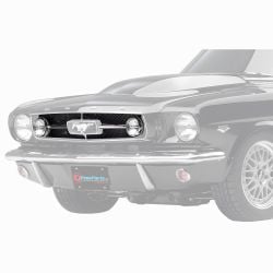 Fog Light Grille Kit Mustang GT 1965