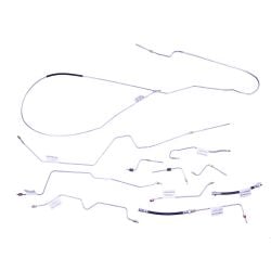 Classic Tube Complete Brake Line Kit Original Steel Power Disc Bronco 1976-1977