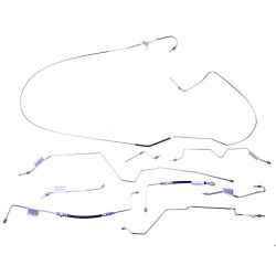 Classic Tube Complete Brake Line Kit Stainless Steel Power Disc Bronco 1976-1977