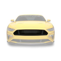 Cervini Upper Grille C-Series Textured Matte Black Mustang EcoBoost/ GT 2018-2023