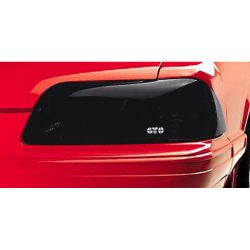 GTS Headlight Cover Smoked Pair Mustang 1987-1993