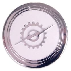 Horn Button With White Center And Lightning Bolt And Gear Logo Ford Tooling F-100 1953-1960