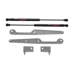 California Pony Cars Hood Strut Kit Natural Finish Mustang V6/EcoBoost/GT 2015-2017