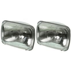 Headlight Sealed Beam Halogen With Clear Lens Pair F-100 1978-1979