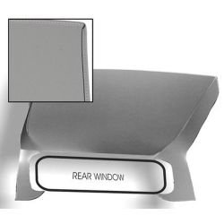 Headliner Gray With Binding Sewn Edges F-100/F-250/F-350/F-600/F-700 1953-1955