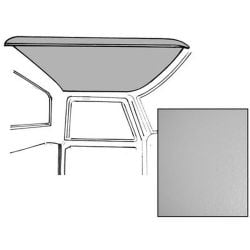 Headliner Non-Perforated Gray Standard Cab F-100/F-150/F-250/F-350 1973-1979