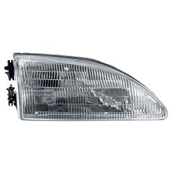Headlight Assembly Passenger Side V6/GT Mustang 1994-1998
