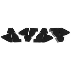 CJ Classics Rubber Door Bumper Set Mustang 1965-1968
