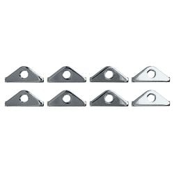 Mr. Gasket Valve Cover Tab Chrome Set