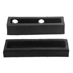 Scott Drake Heater Core End Cap Pair Mustang All 1965-1966/ Without Air Conditioning 1967-1968