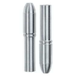 UPR Door Lock Knob Bullet Style Pair Mustang 1990-2014