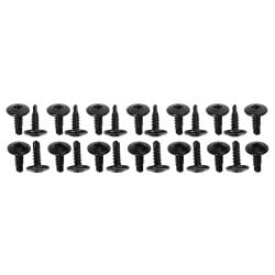 Roofrail Weatherstrip Channel Screws Mustang Coupe/ Fastback 1969