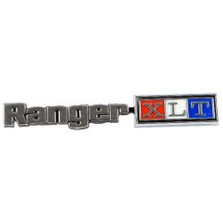 Glove Box Emblem 'Ranger XLT' With Mounting Hardware F-100 1973-1976