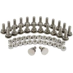 Rear Fender Bolt Kit Polished Stainless Steel Step Side F-100 1948-1979